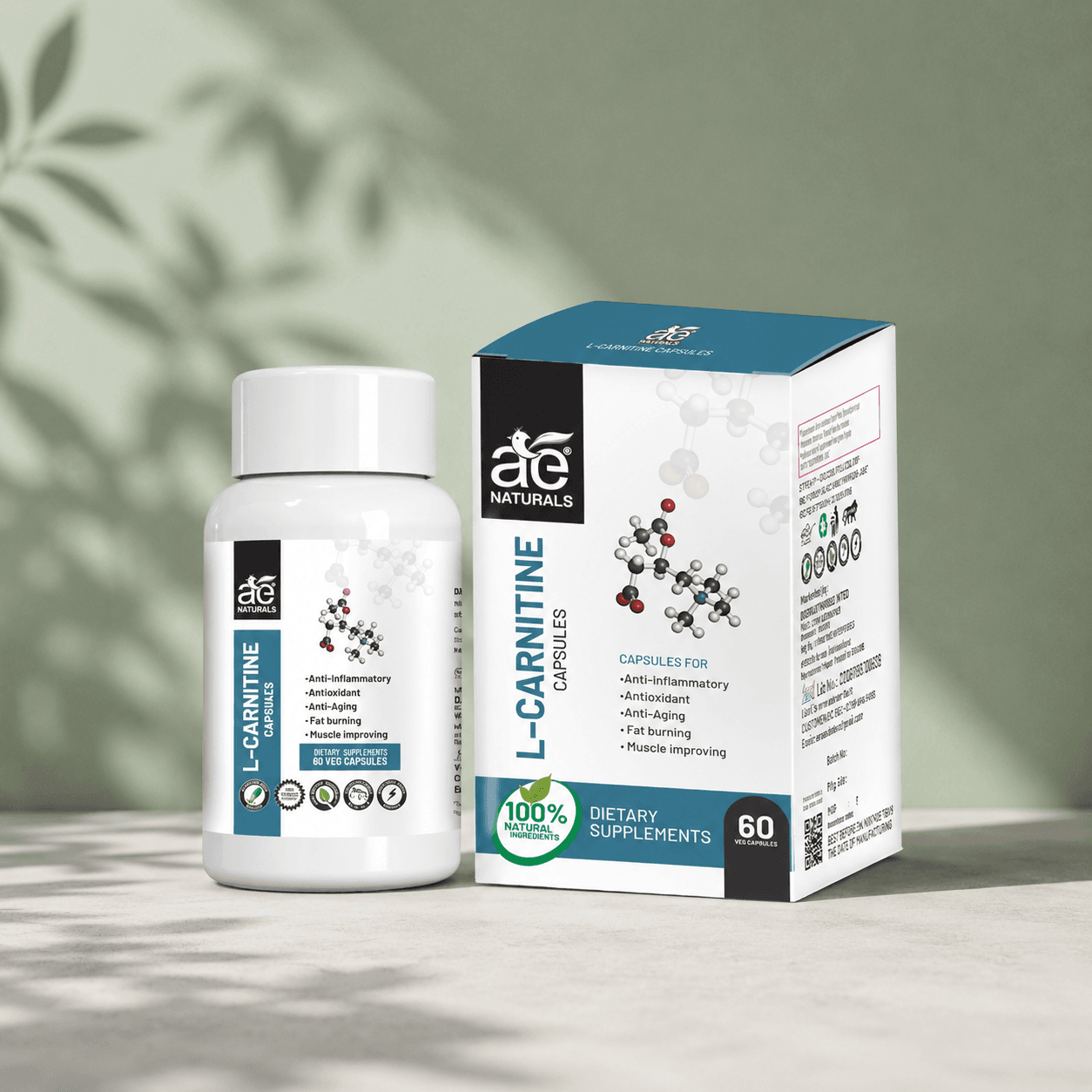 L-Carnitine Energy and Muscle Boost Capsules